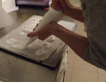 fabrication de merigues